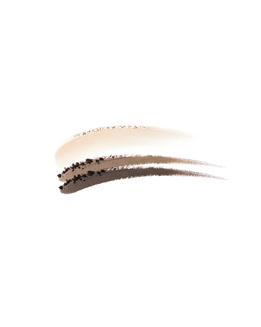 Photo of texture showing three smooth powdery strokes. Shade: 1-RD-BR.