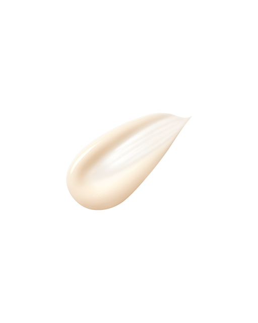Photo of a smooth, luxurious cream texture in light beige.