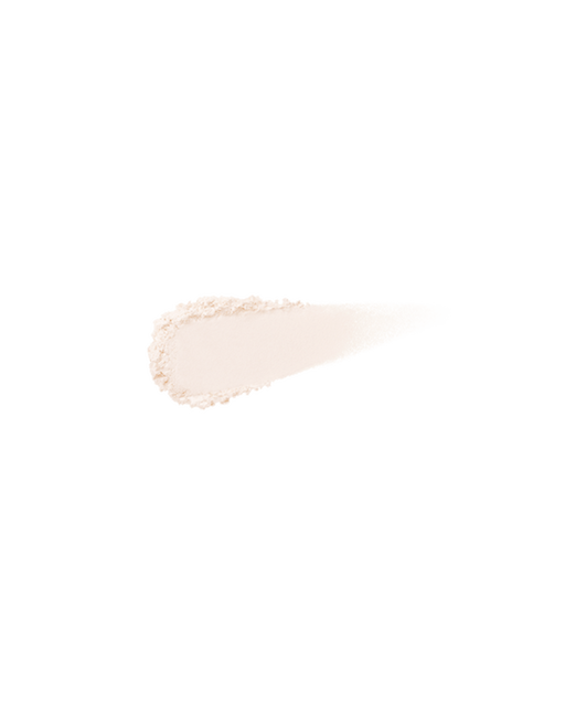 Photo of a soft, airy powder texture spreading gently.
