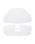 Photo of "INTENSIVE BRIGHTENING MASK" — a white, two-piece sheet mask designed to gently wrap and fit the contours of the face.