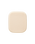 Photo of a cream-colored sponge for "RADIANT POWDER FOUNDATION". It is square-shaped with a soft texture.