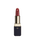 Photo of "LIPSTICK MATTE" with the stick twisted up. The tip is engraved with the brand logo, and the body features a combination of blue-black and gold sides. SHADE: Orange Cosmos.