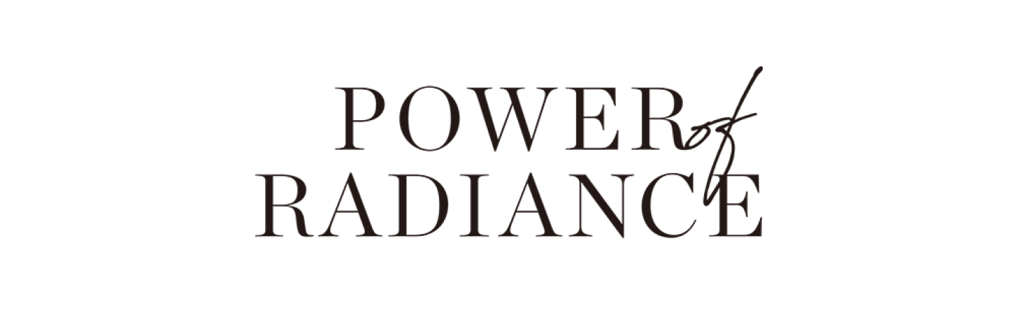 Text logo of “POWER of RADIANCE”.